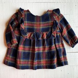 Zara plaid dress size 9-12 months